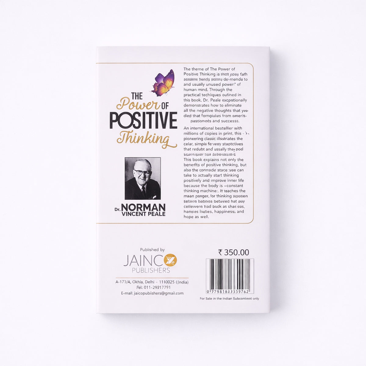 The Power of Positive Thinking by Norman Vincent Peale | Classic Self-Help Bestseller on Confidence & Faith