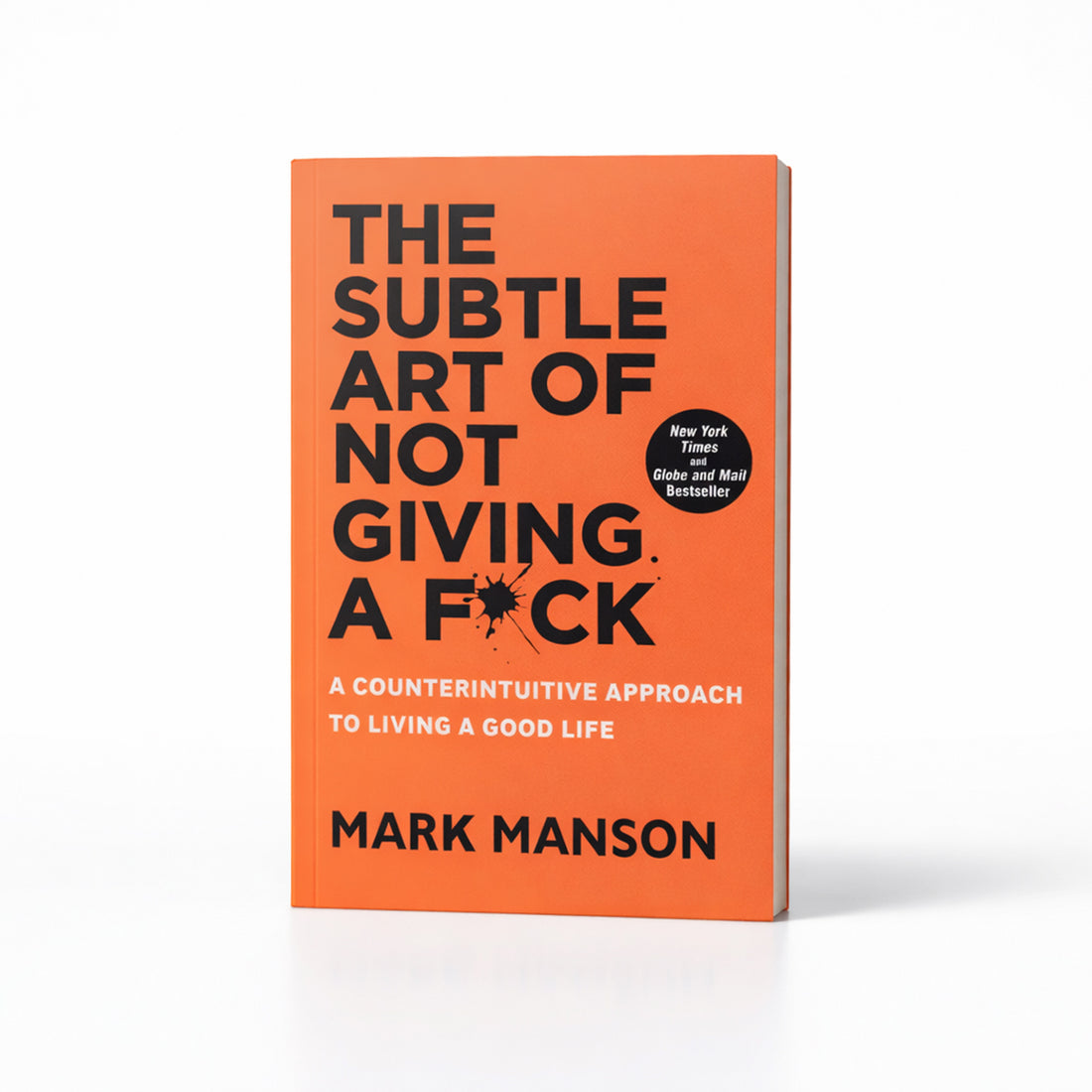 The Subtle Art of Not Giving a F*ck by Mark Manson – Bestselling Self-Help & Motivational Book