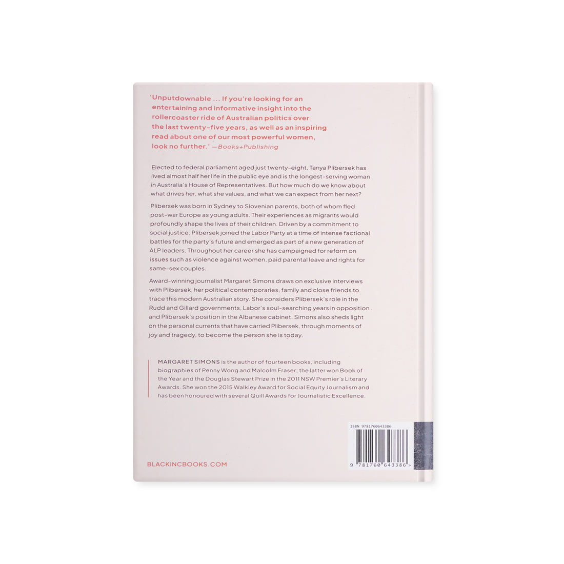 Tanya Plibersek: On Her Own Terms – Margaret Simons | Political Biography