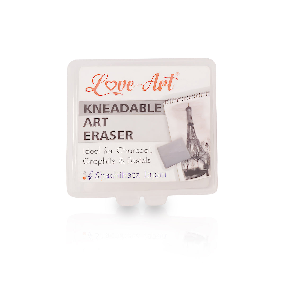 Artline Love-Art Kneadable Art Eraser – Pack of 2 (Grey)