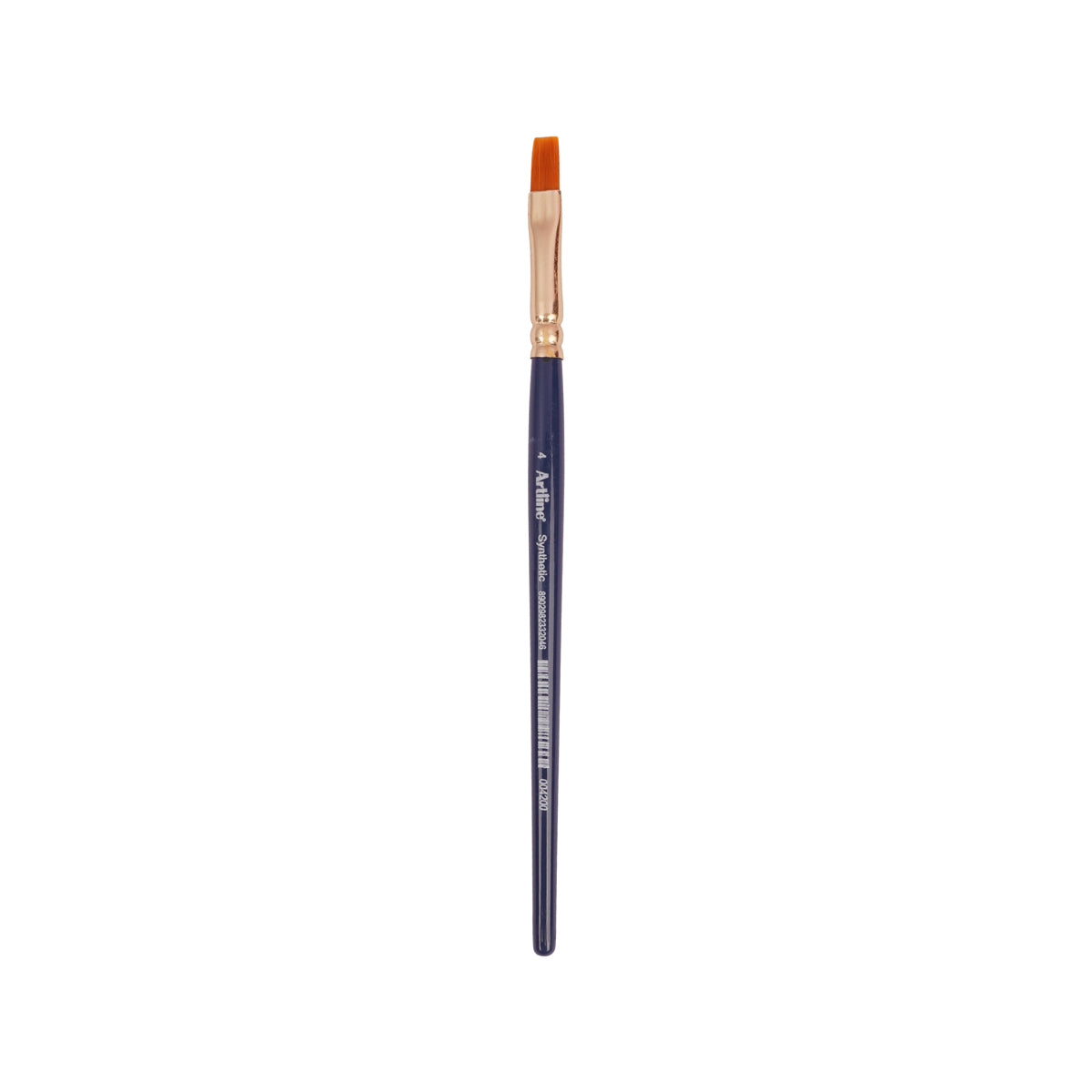 Artline Synthetic Flat Paint Brushes Set – Pack of 4 Assorted Sizes