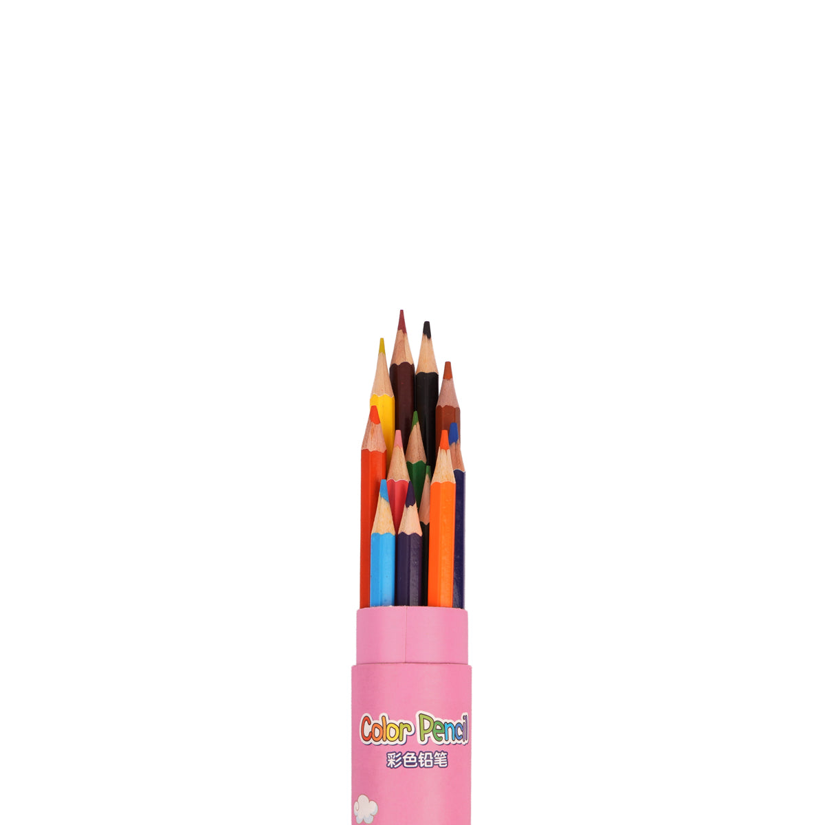 Arav PS-152 Mini Colour Pencil Set – 12 Shades in Portable Tube