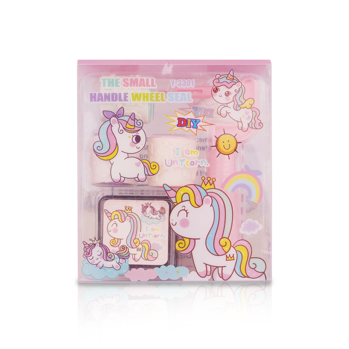 Arav DIY Little Hand Roller Seal Set Y-3301 – Pink Art Roller