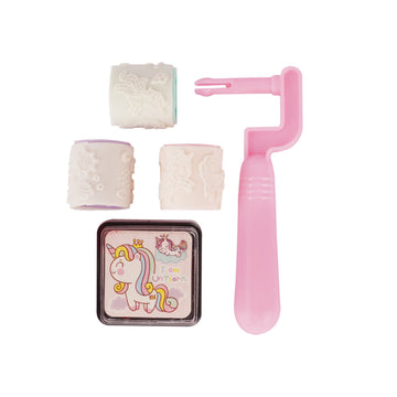 Arav DIY Little Hand Roller Seal Set Y-3301 – Pink Art Roller