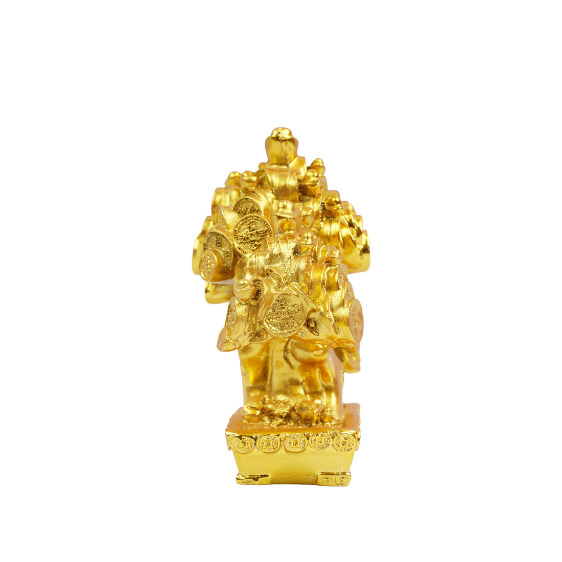The Writershub Golden Money Coin Tree – Feng Shui Wealth Showpiece
