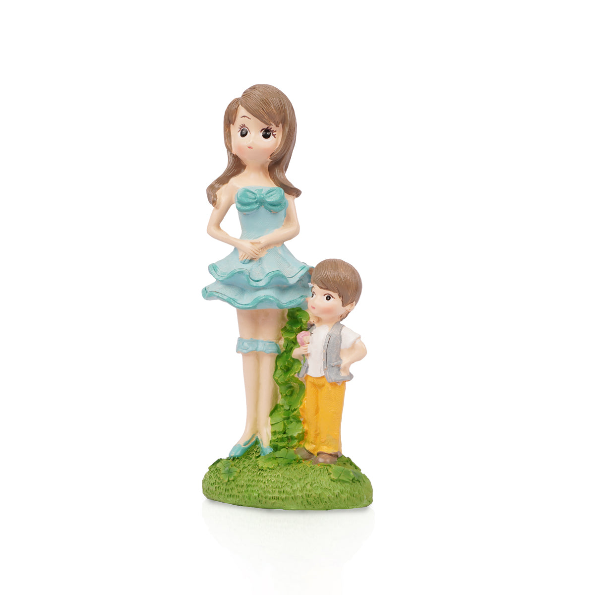The Writershub Sister and Brother Decorative Showpiece – Multicolour