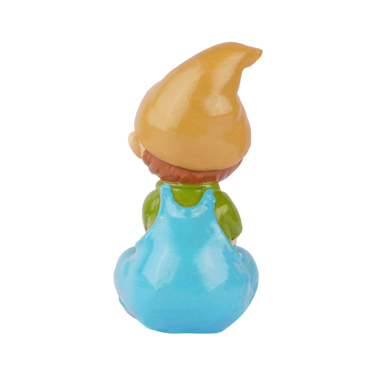 The Writershub Cute Sitting Boy Decorative Showpiece – Multicolour