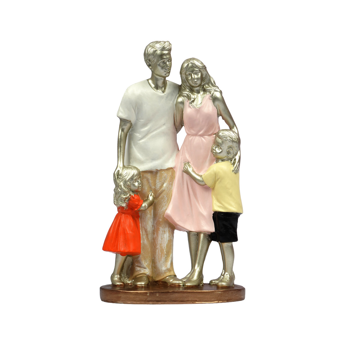The WritersHub Family Showpiece – Mother Father Child Polyresin Statue
