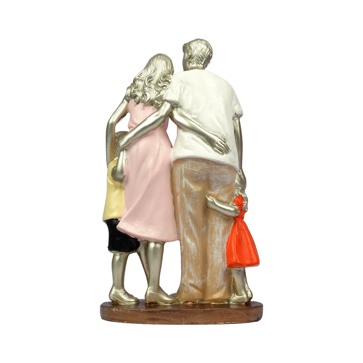 The WritersHub Family Showpiece – Mother Father Child Polyresin Statue