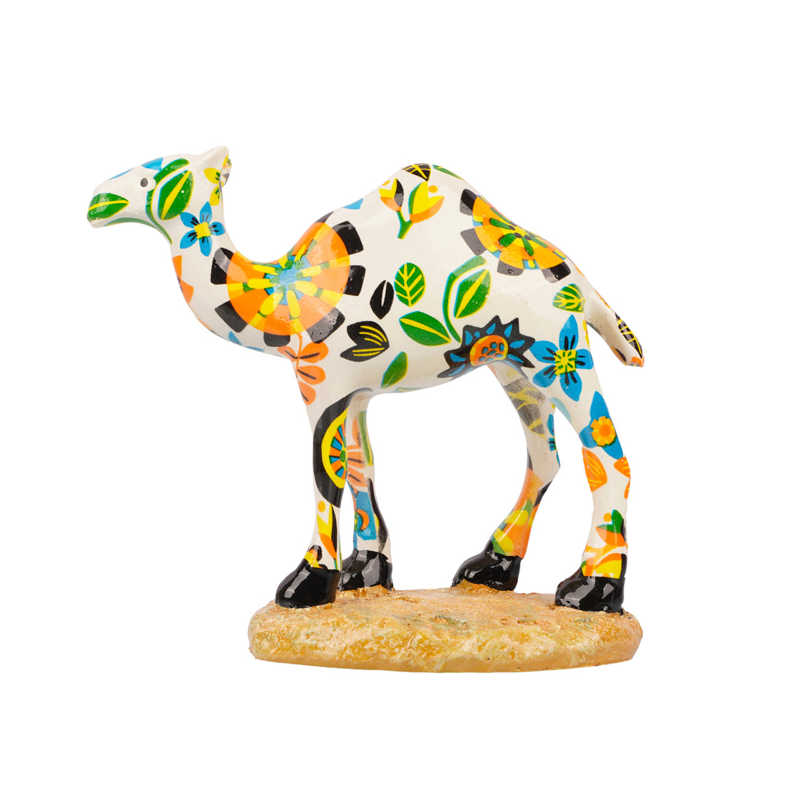 Combo Camel Figurines — Set of 2 Hand‑Painted Polyresin Showpieces