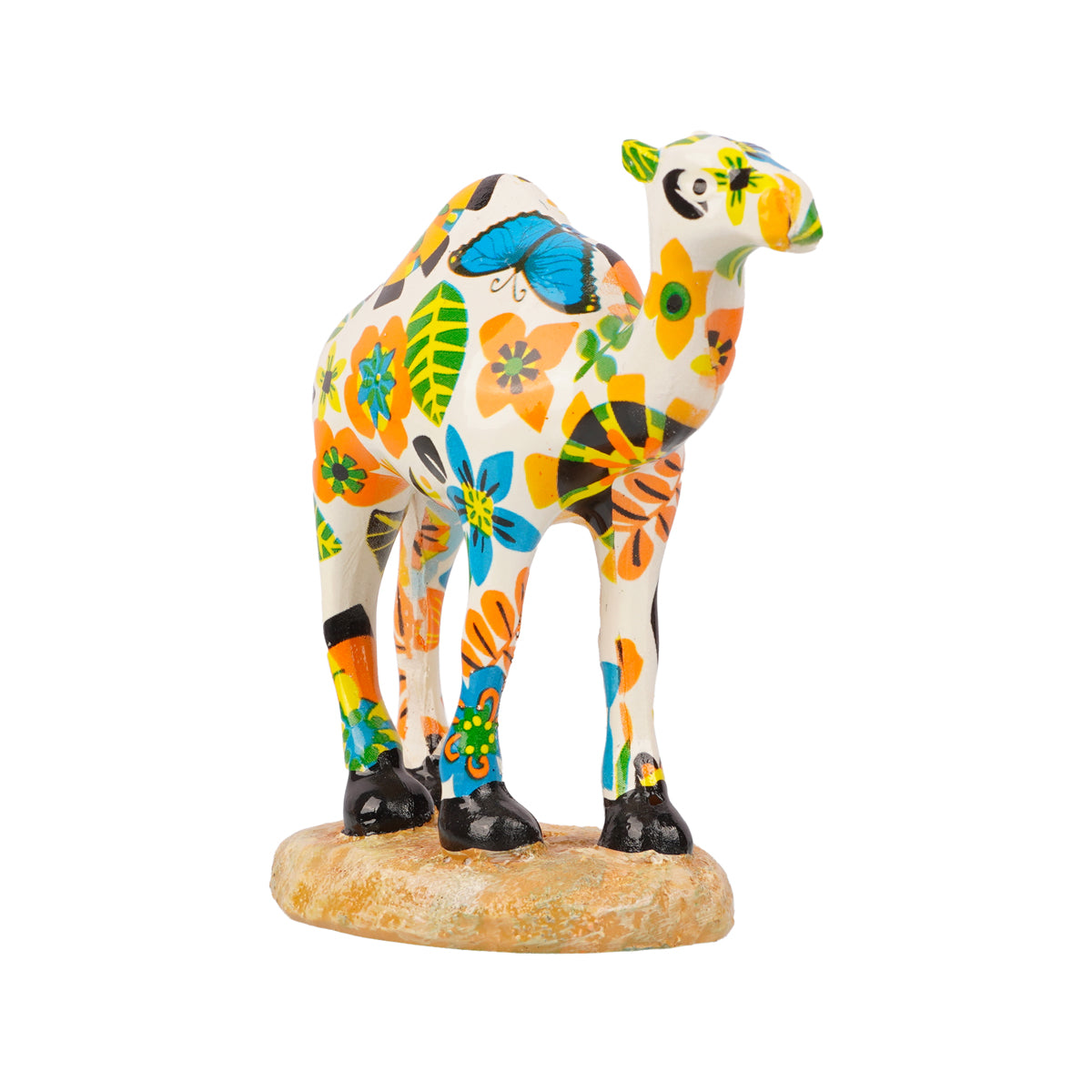 Combo Camel Figurines — Set of 2 Hand‑Painted Polyresin Showpieces