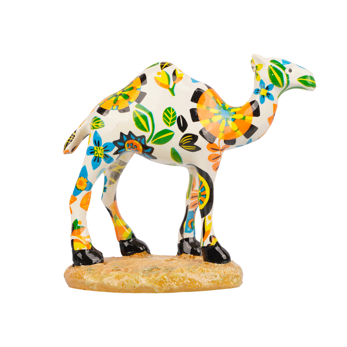 Combo Camel Figurines — Set of 2 Hand‑Painted Polyresin Showpieces