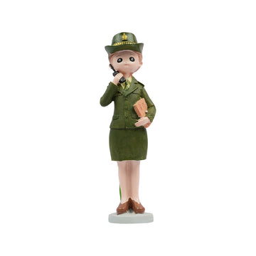The WritersHub Brave Girl Police Showpiece – Inspirational Officer Figurine