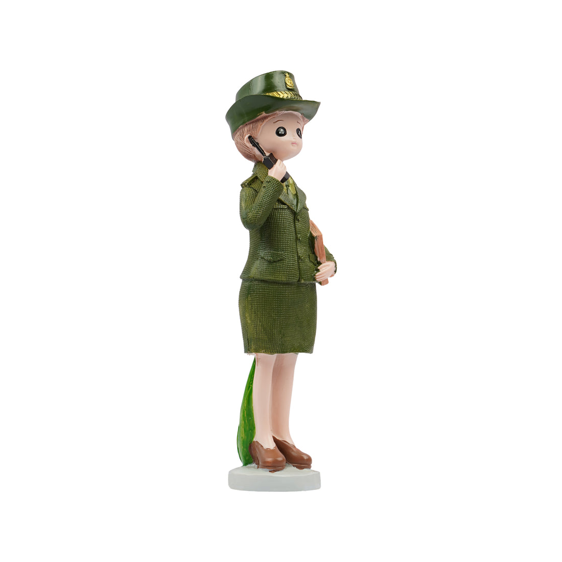 The WritersHub Brave Girl Police Showpiece – Inspirational Officer Figurine