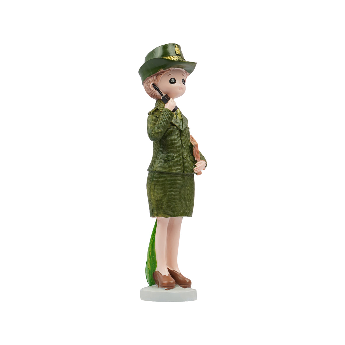 The WritersHub Brave Girl Police Showpiece – Inspirational Officer Figurine