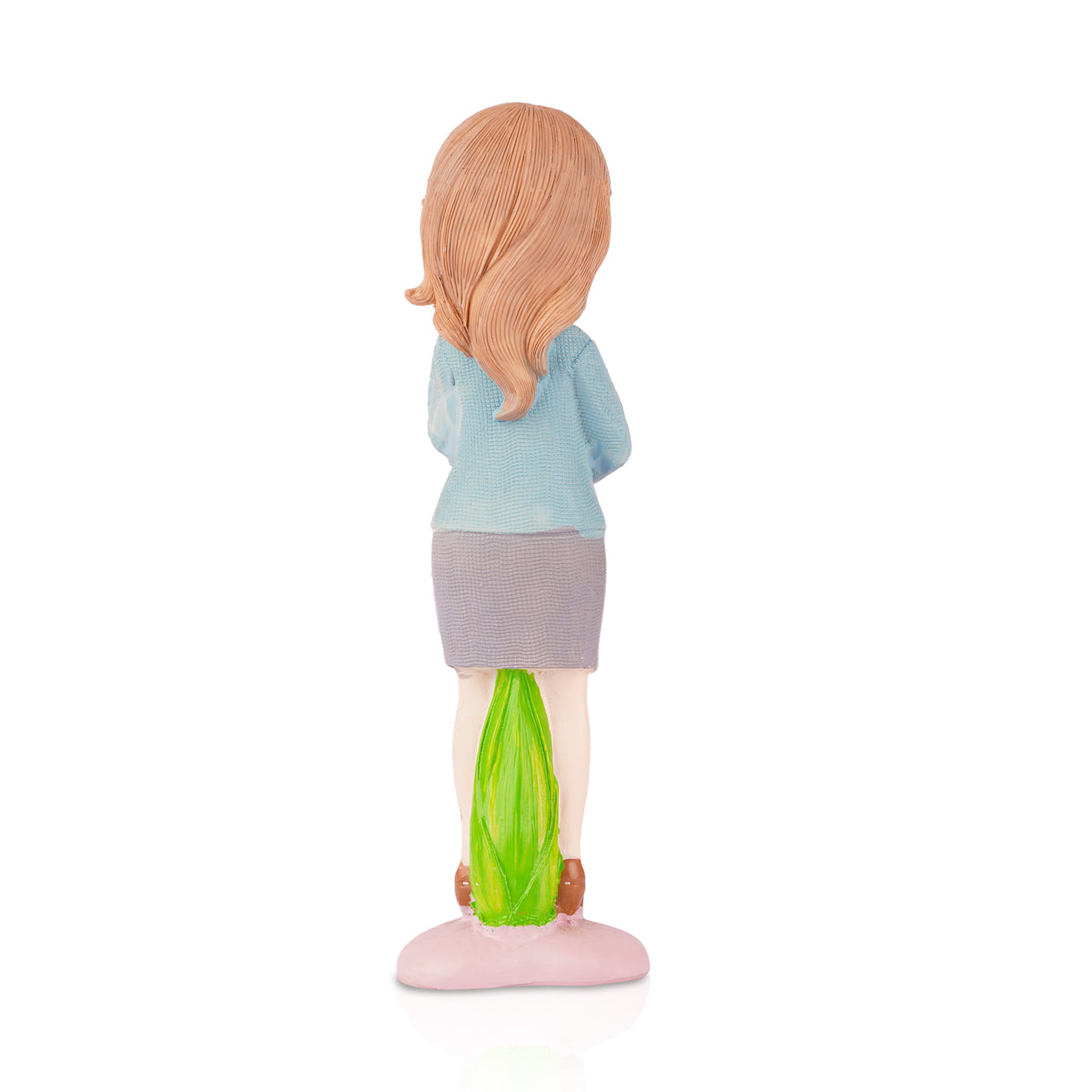 The Writershub Teacher Model Ornament – Blue Decorative Showpiece