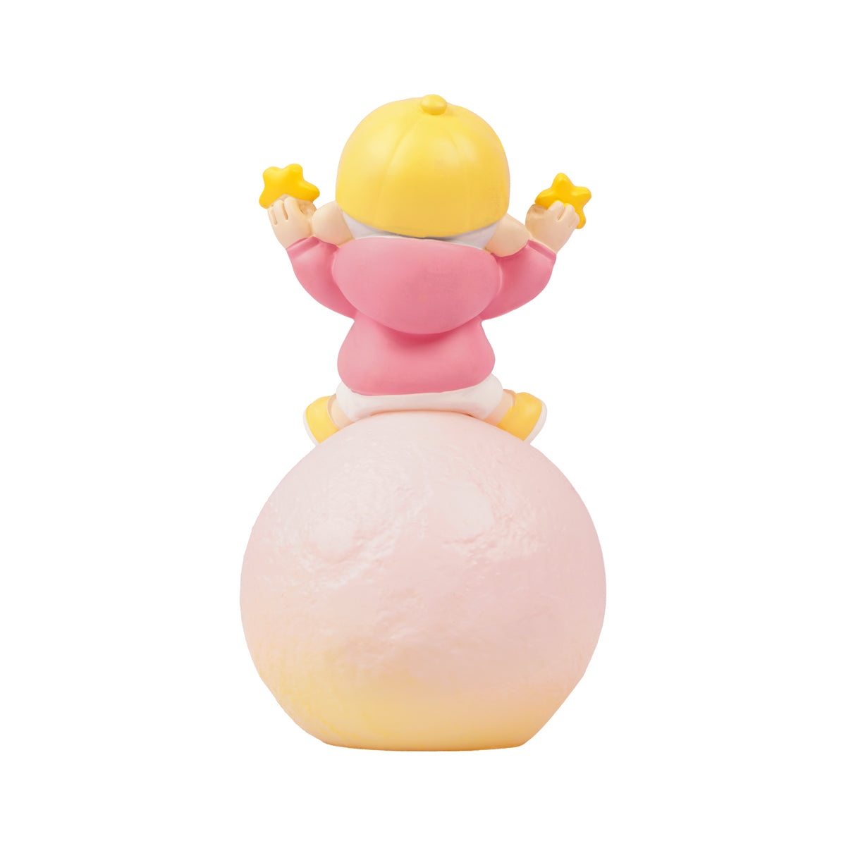 Star Boy Sitting on Moon LED Night Lamp – Multicolour