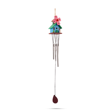 Decorative Wooden Wind Chime – Multicolour Hanging Home Décor (56 cm)