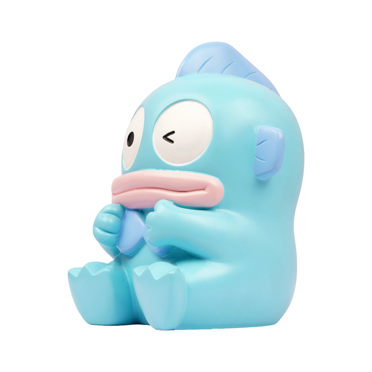 The Writershub Hangyodon Character Piggy Bank Cute Blue Coin Saver for Kids