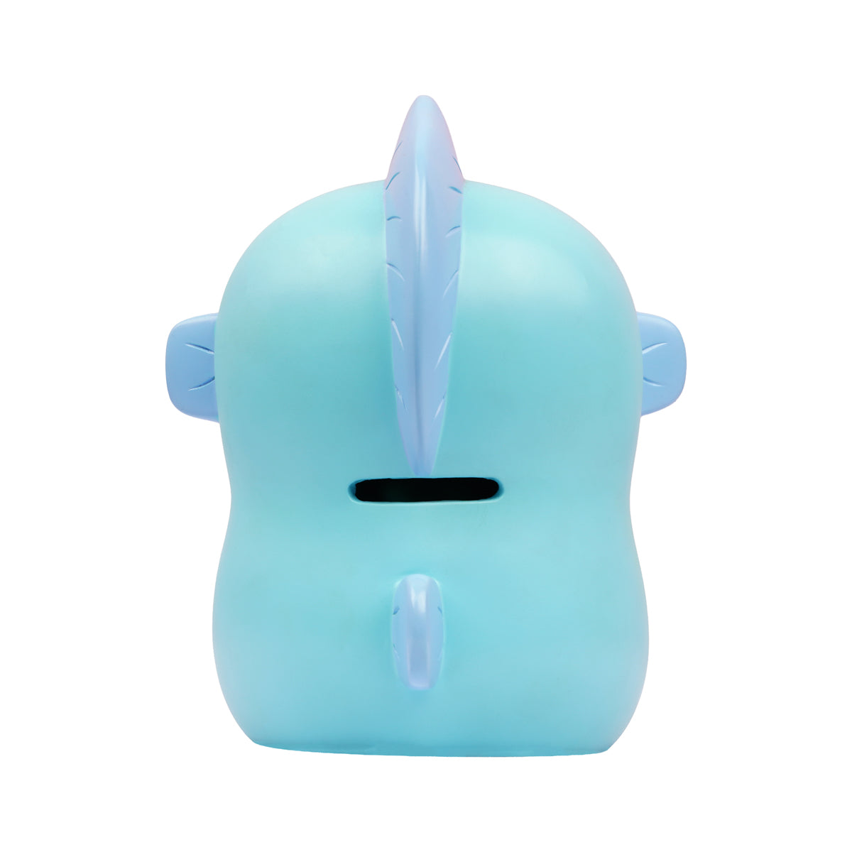 The Writershub Hangyodon Character Piggy Bank Cute Blue Coin Saver for Kids