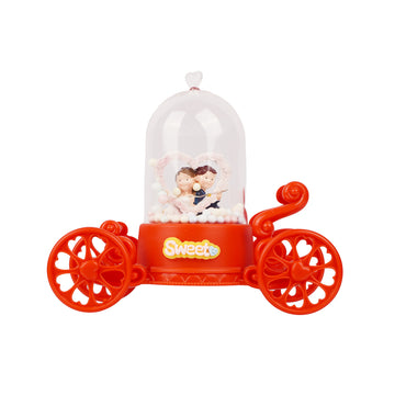 Heart Carriage Couple Showpiece – Home Decor Gift
