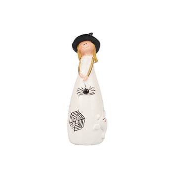 Cute Witch Collectible Figurine Halloween Decor Piece
