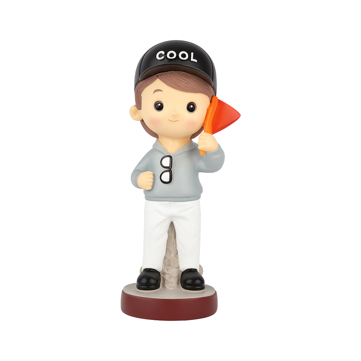 Cute “COOL Couple” Decorative Figurine Set Polyresin Showpiece