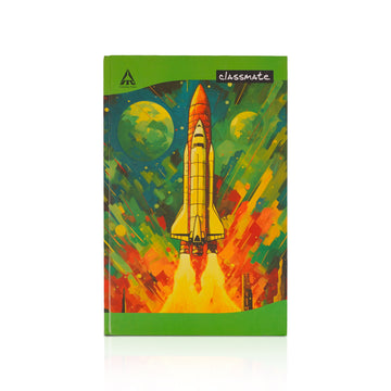 Classmate Single Line Long Book 384 Pages - High-Capacity Notebook