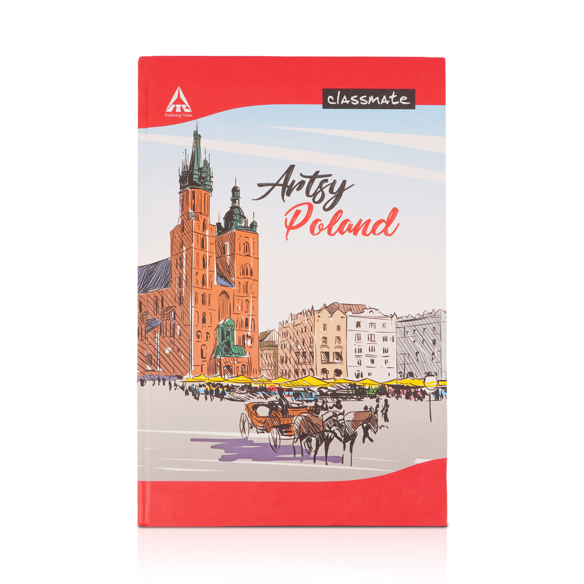 Classmate Unruled Notebook 384 Pages - Plain Long Book A4