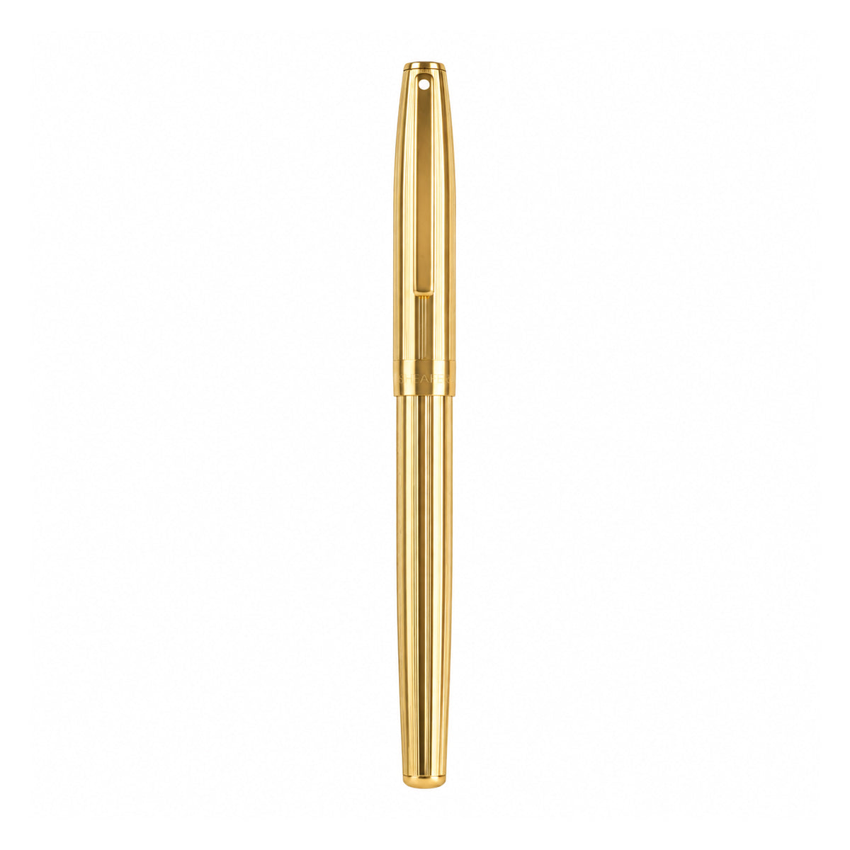 Sheaffer Sagaris Fountain Pen – Full Gold Finish, Medium Nib, Converter