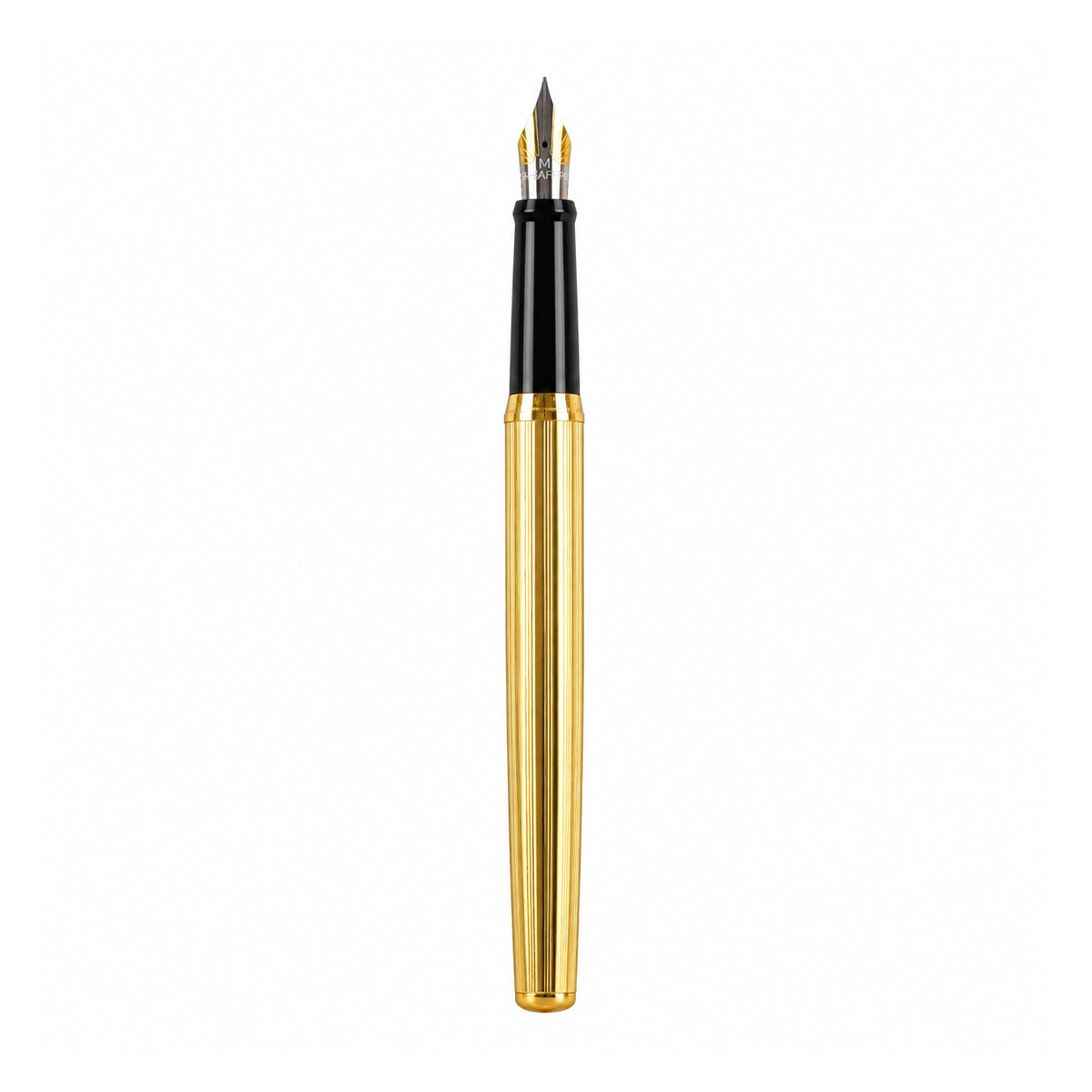 Sheaffer Sagaris Fountain Pen – Full Gold Finish, Medium Nib, Converter
