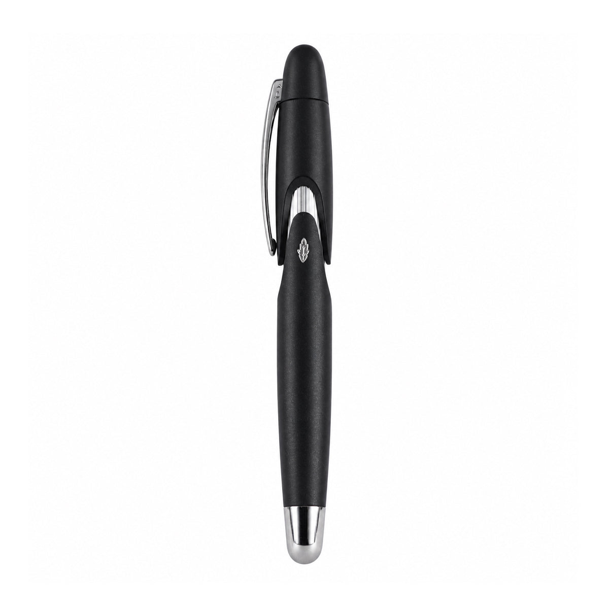 Stipula Speed Fountain Pen – Black Resin, Medium Steel Nib, Piston‑Fill