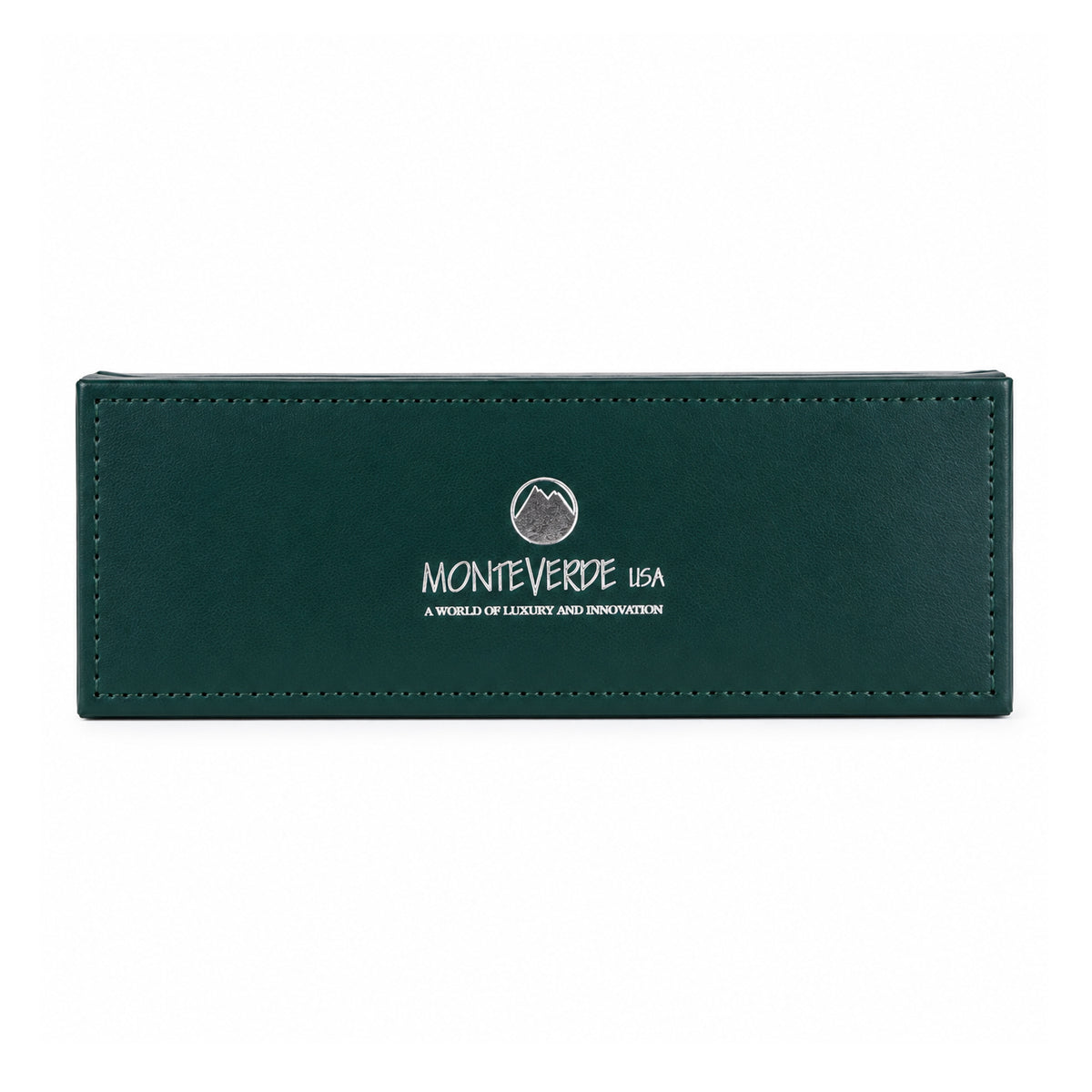 Monteverde USA Super Mega Fountain Pen – Carbon Fiber, Rose Gold Trim, Medium Nib