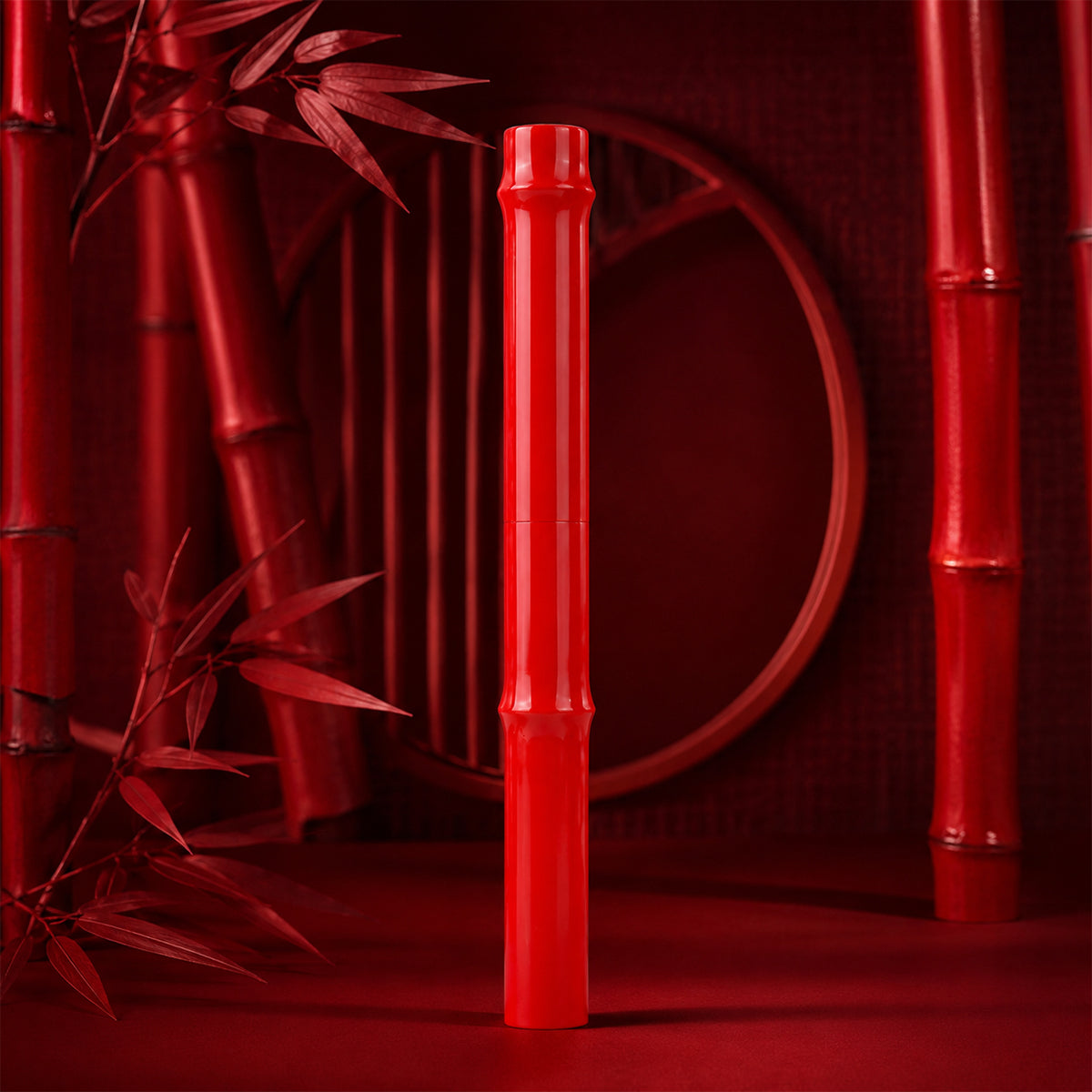 Ranga Red Bamboo Fountain Pen