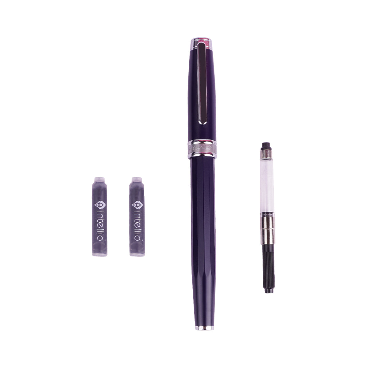 Intellio Mystique Starry Blue Fountain Pen – Medium Nib