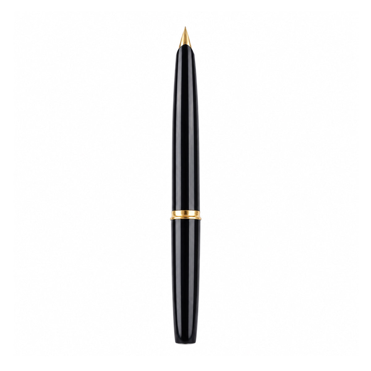 Pilot Elite Vintage Fountain Pen – Black Resin, 14K Gold