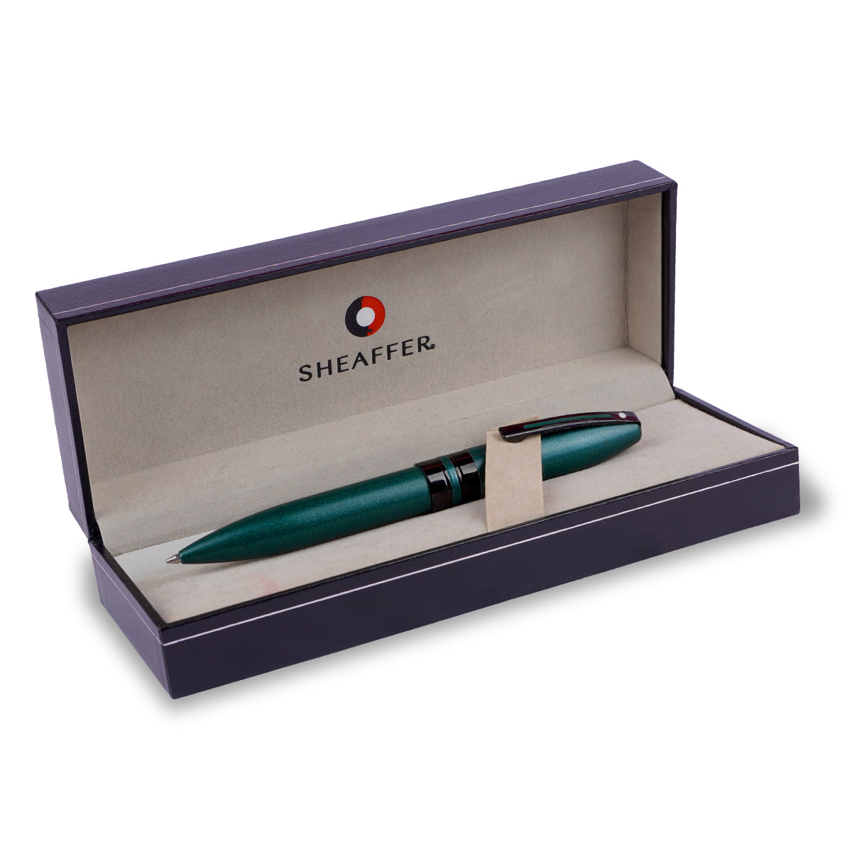 Sheaffer 9109 Icon Metallic Green Twist Ballpoint Pen