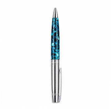 Oliver Vision Teal Green Marble Ball Pen – Twist Type