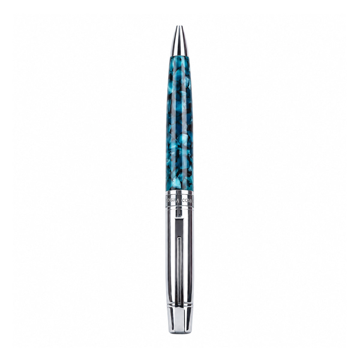 Oliver Vision Teal Green Marble Ball Pen – Twist Type