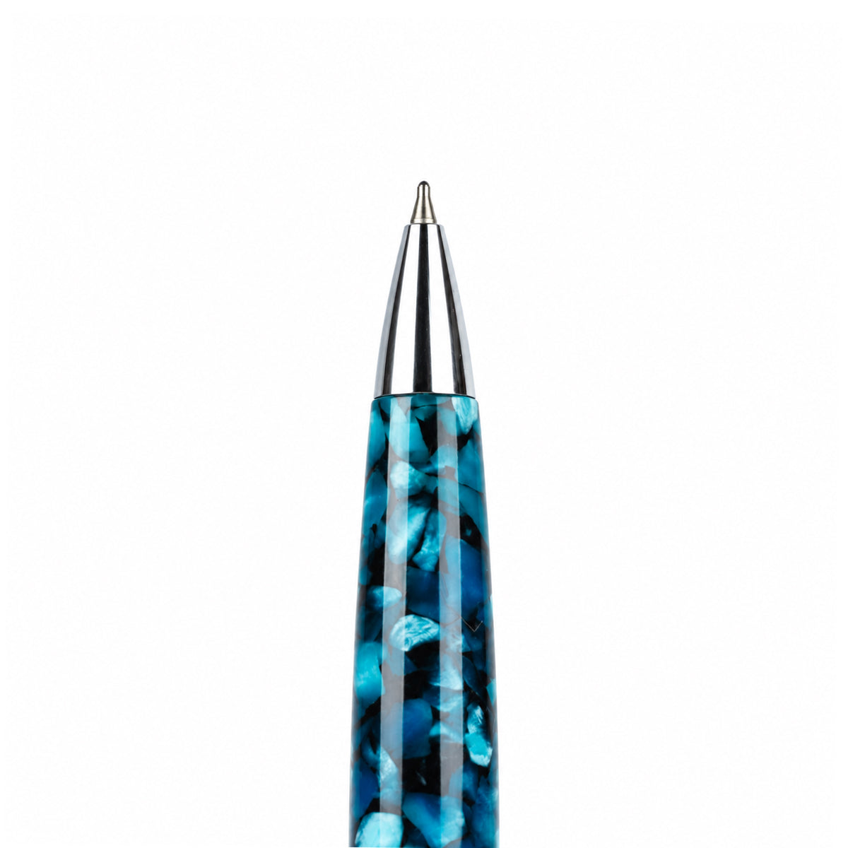 Oliver Vision Teal Green Marble Ball Pen – Twist Type