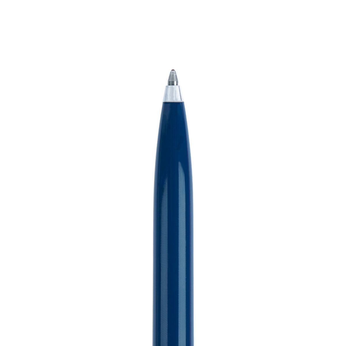 Sheaffer Glossy Blue & Silver Retractable Ballpoint Pen