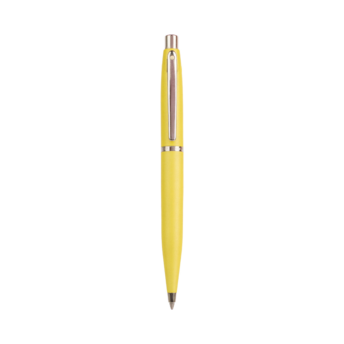 Sheaffer VFM Matte Yellow Ballpoint Pen with Black Ink