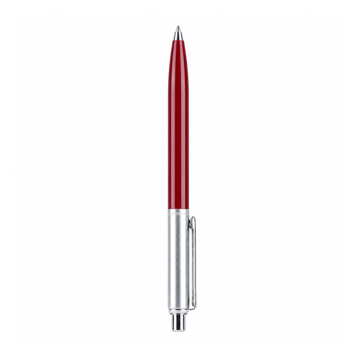 Sheaffer 321 Sentinel Burgundy & Chrome Ball Pen – Click Retractable, Medium Tip