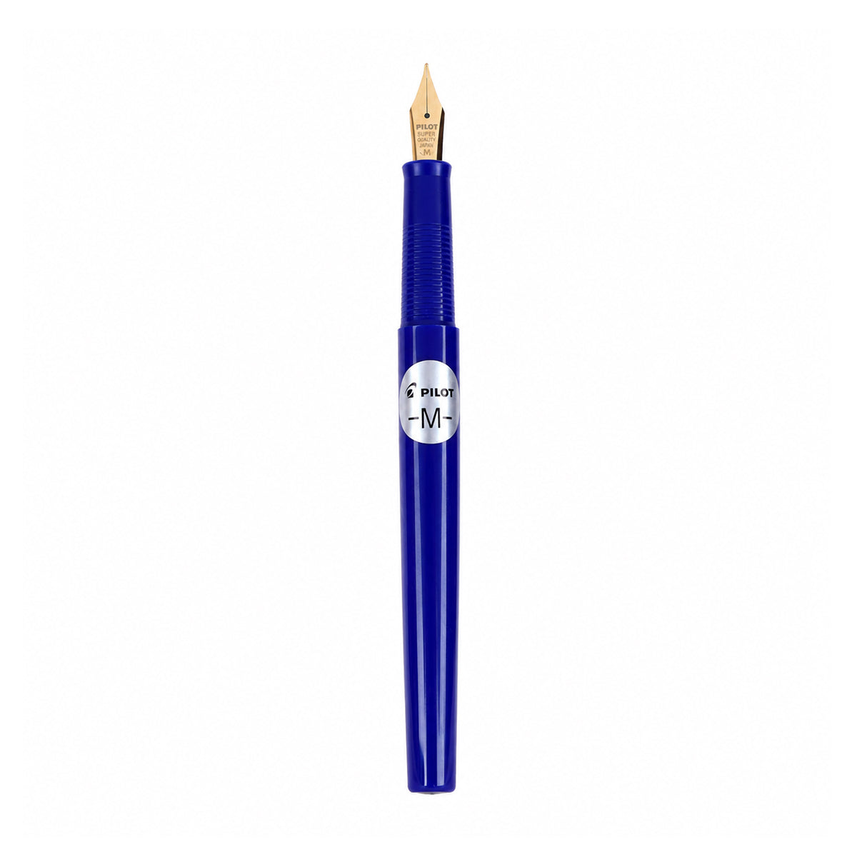 Pilot Blue & Golden Medium Nib Fountain Pen – Eye Dropper Filling, Metal Body