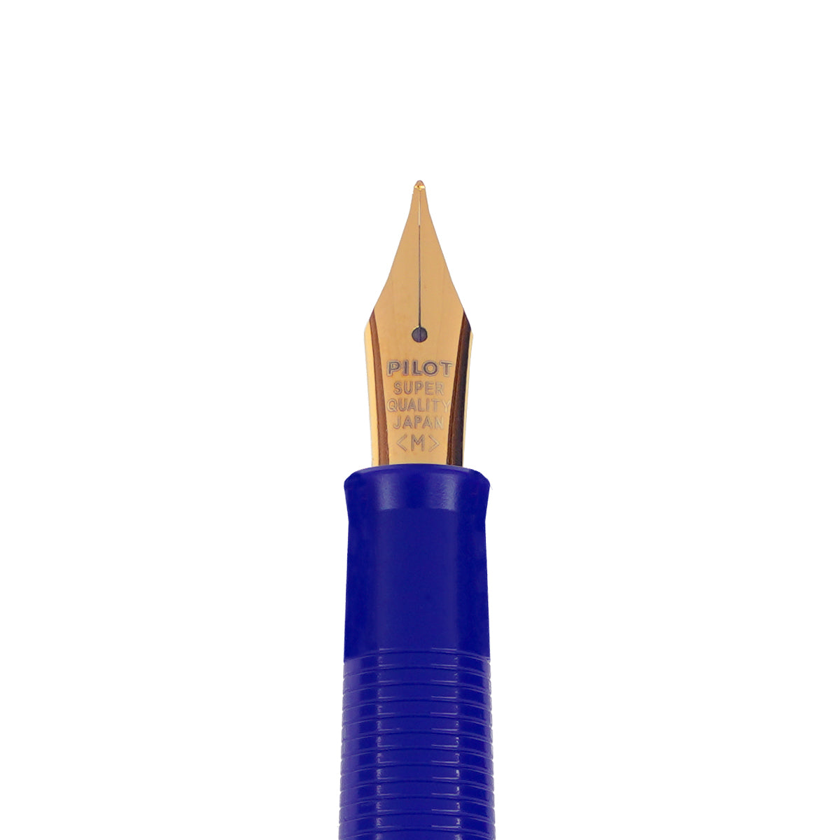 Pilot Blue & Golden Medium Nib Fountain Pen – Eye Dropper Filling, Metal Body