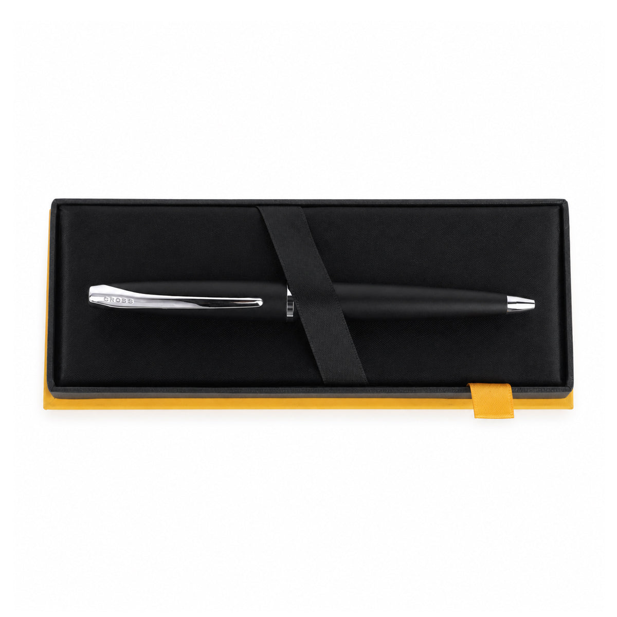 Cross ATX Basalt Black Ballpoint Pen — Medium Point