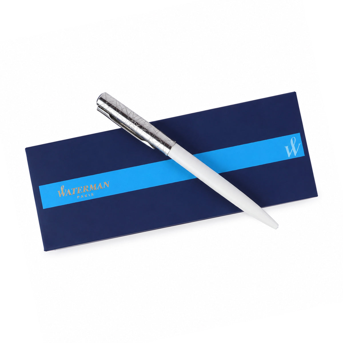 Waterman Allure Deluxe White CT Ball Pen