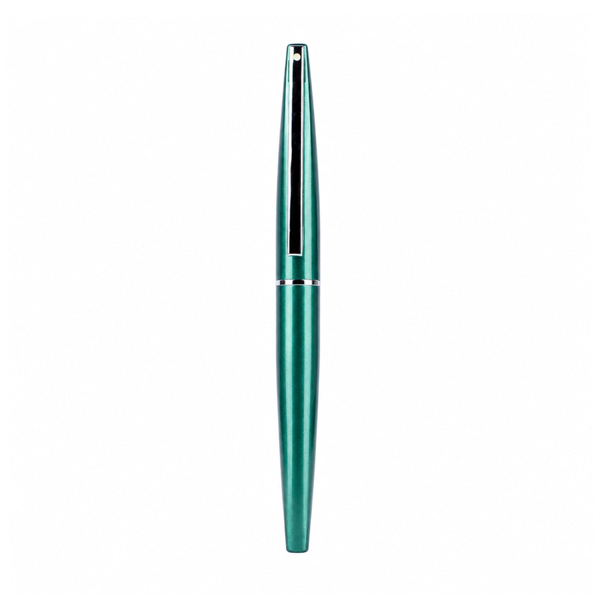 Sheaffer 9446 Green Metal Rollerball Pen — Medium Point