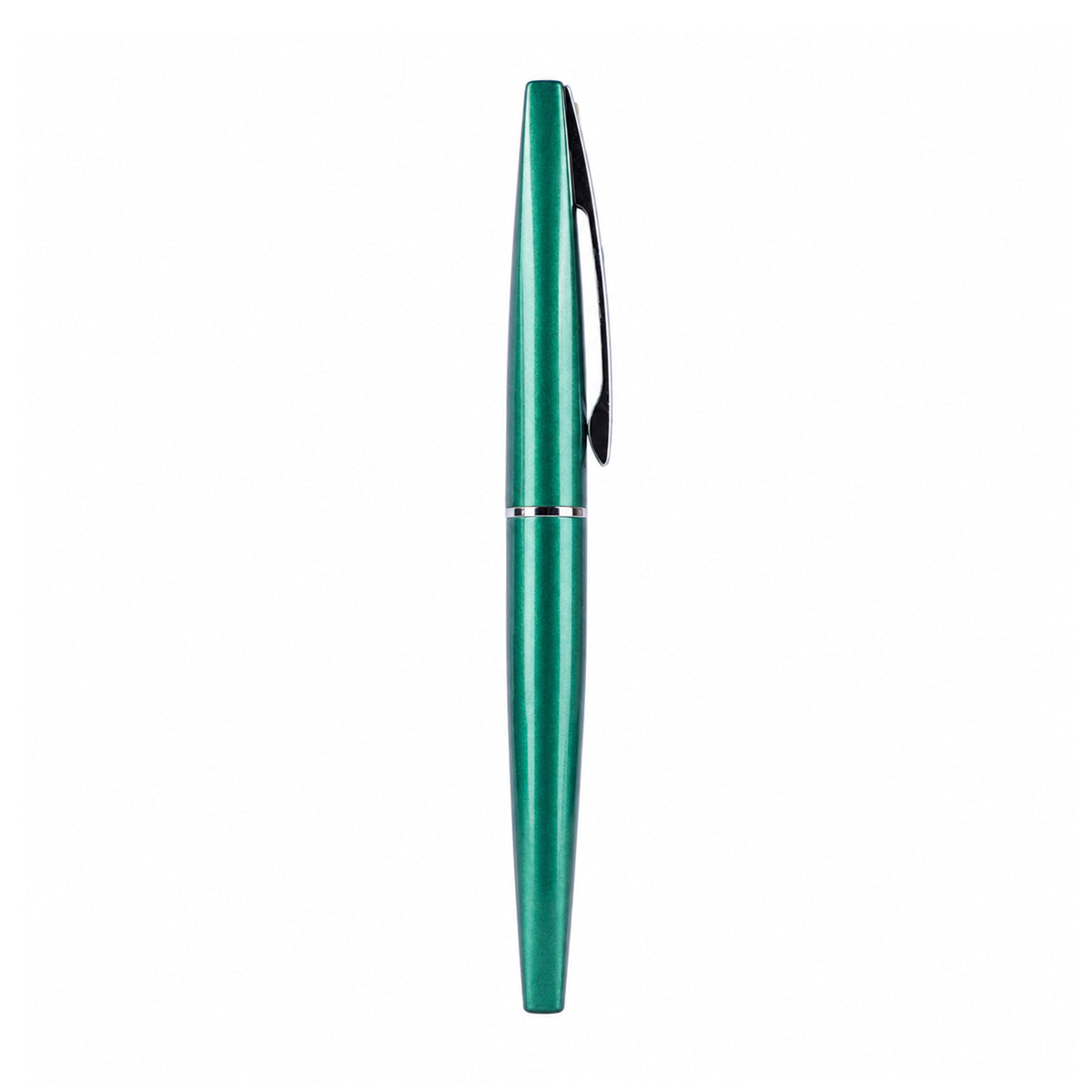 Sheaffer 9446 Green Metal Rollerball Pen — Medium Point