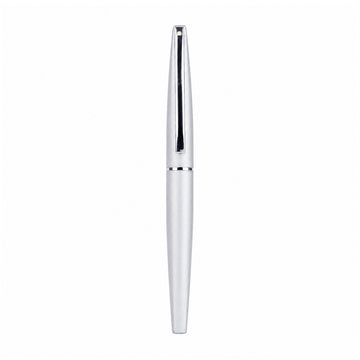 Sheaffer Matte Silver Rollerball Pen — Medium Point